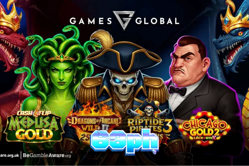 Isang visual na representasyon ng mga bagong slot release mula sa Games Global.